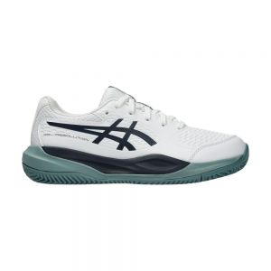 Кросівки дитячі для тенісу Asics GEL-RESOLUTION X GS CLAY White/Midnight  1